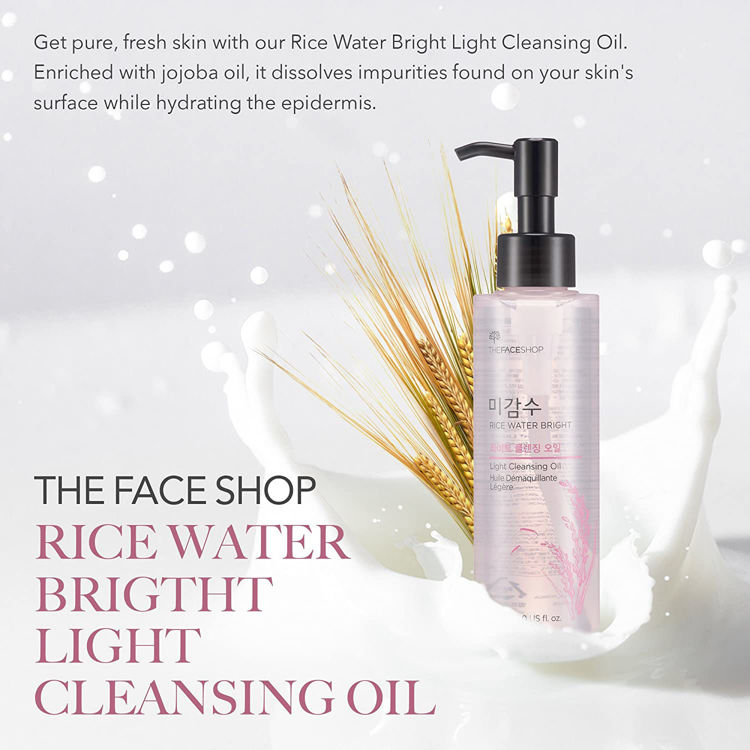Picture of  The Face Shop Rice Water Bright Light Cleansing Oil 150ml