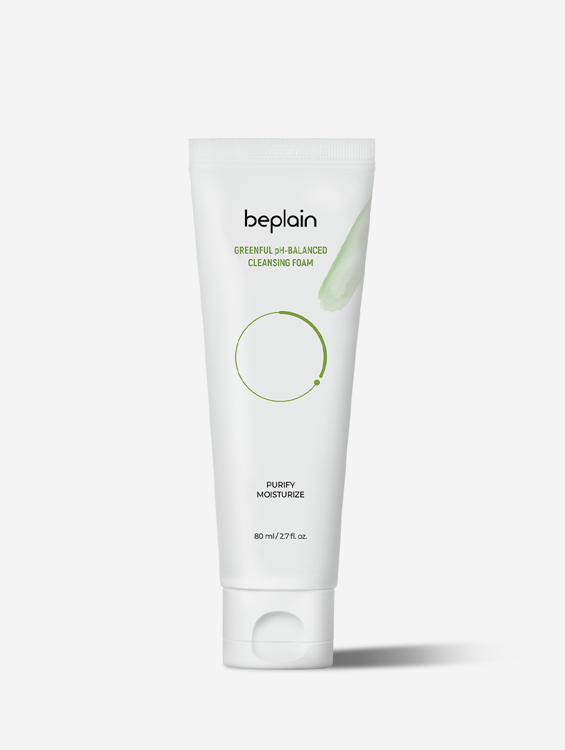 Picture of beplain Greenful pH-Balanced Cleansing Foam 80ml