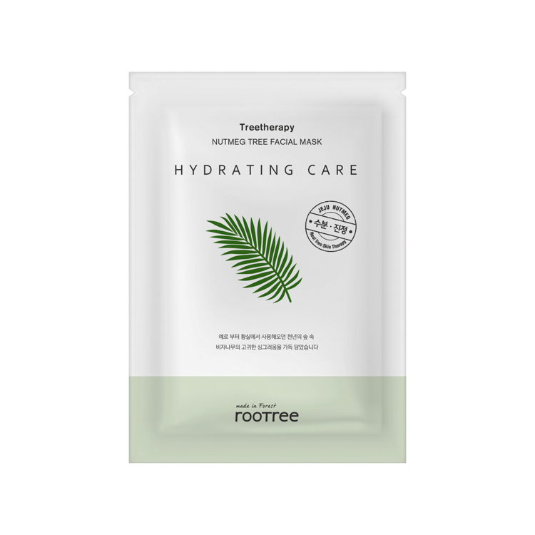 Picture of rootree Treetherapy Nutmeg Tree Facial Mask 27g